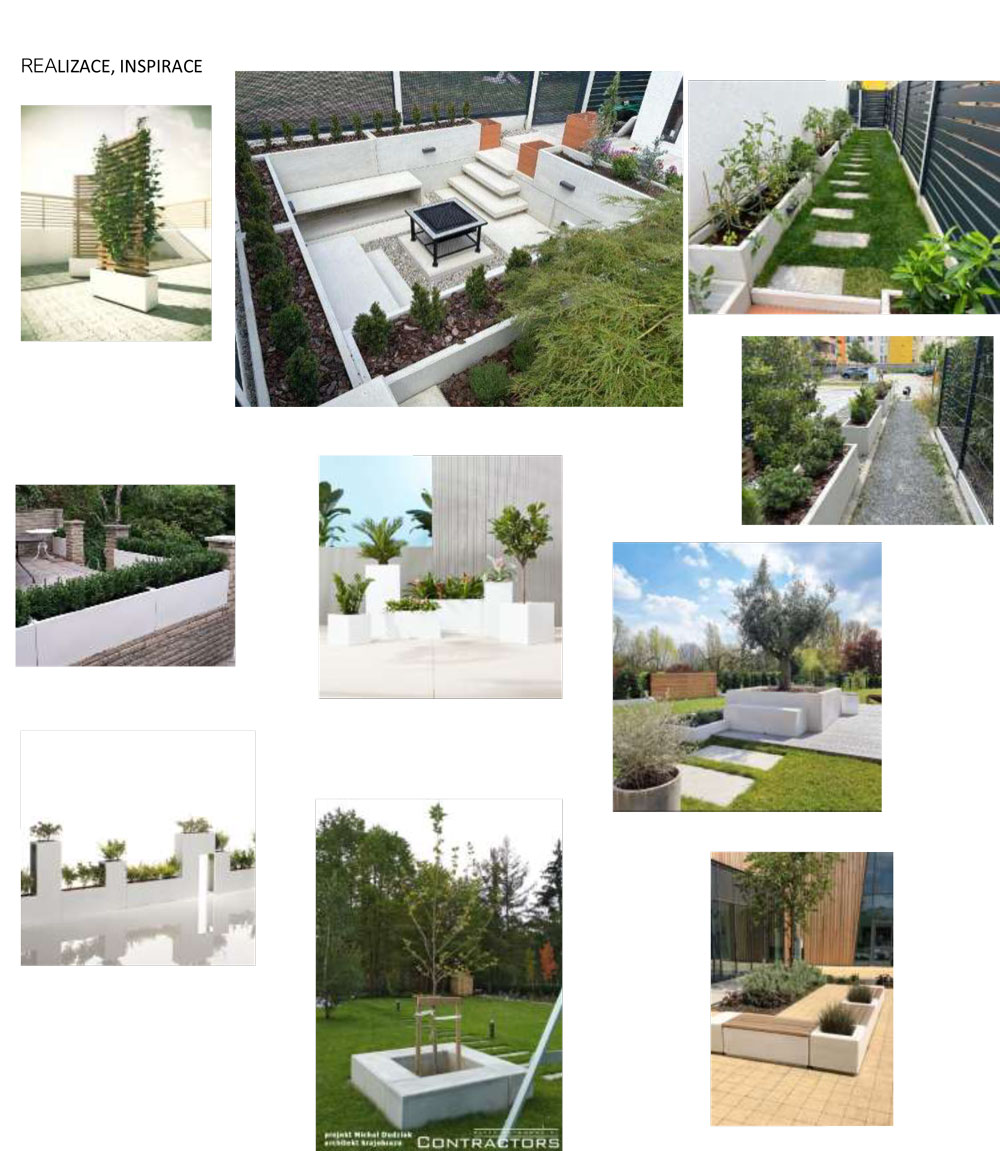 Betónový mobiliár