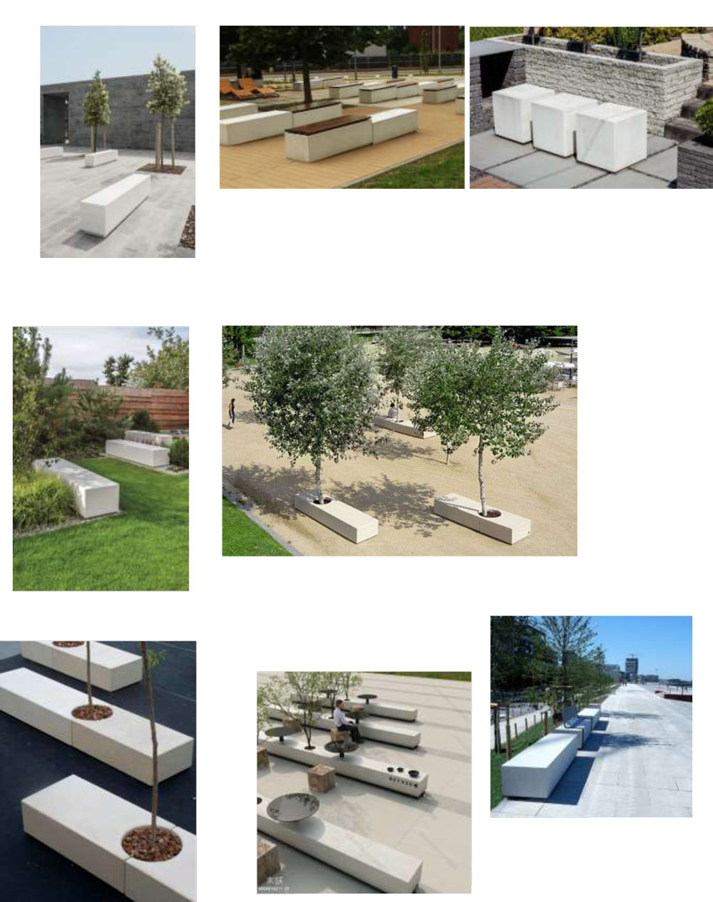 Betónový mobiliár