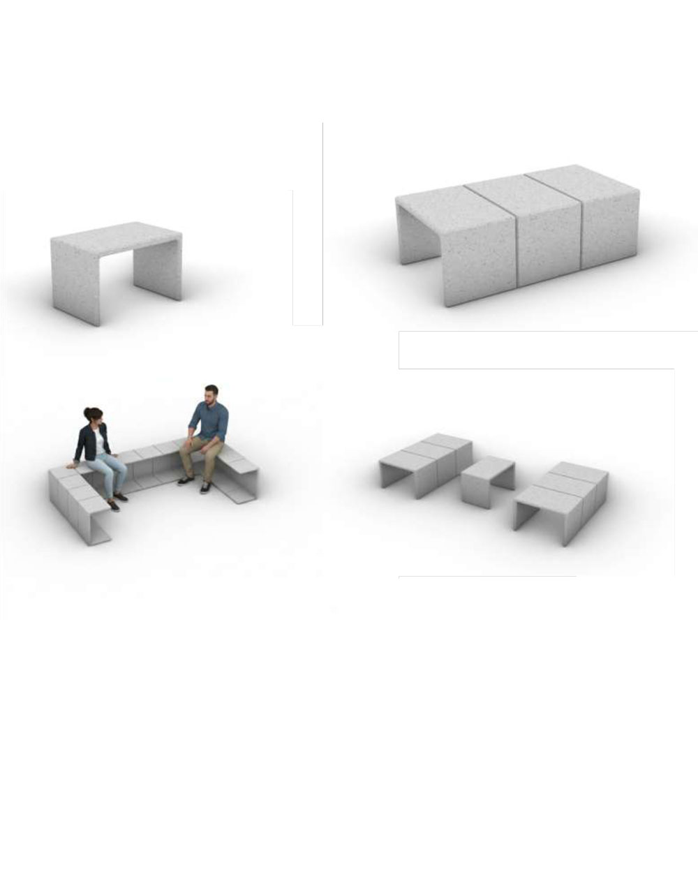 Betónový mobiliár