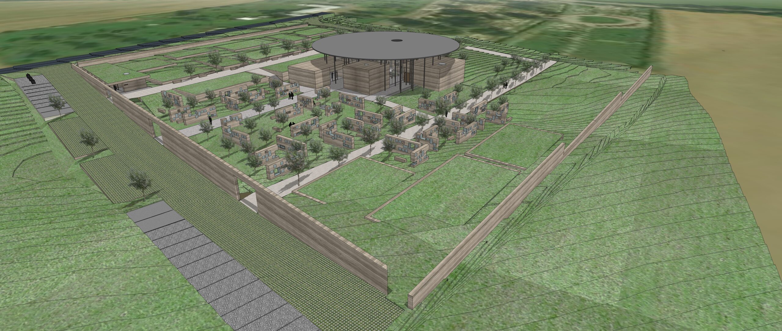 AKCIA – rozšírenie cintorína Ostrava-Poruba I. etapa, ČR